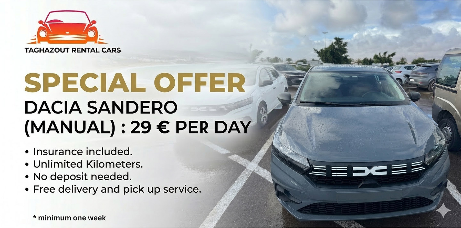 Taghazout Rental Cars Offers